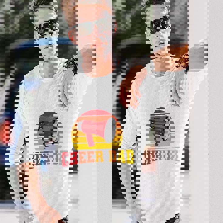 Cheer Dad チアリーディング 父の日 長袖tシャツ 長袖Tシャツ 彼への贈り物