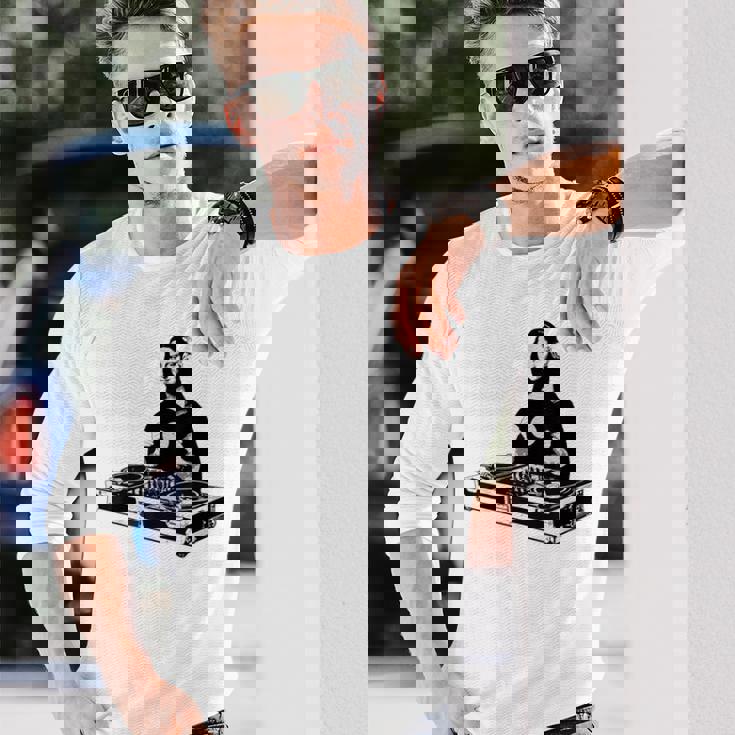 Djモナリザ 長袖Tシャツ 彼への贈り物