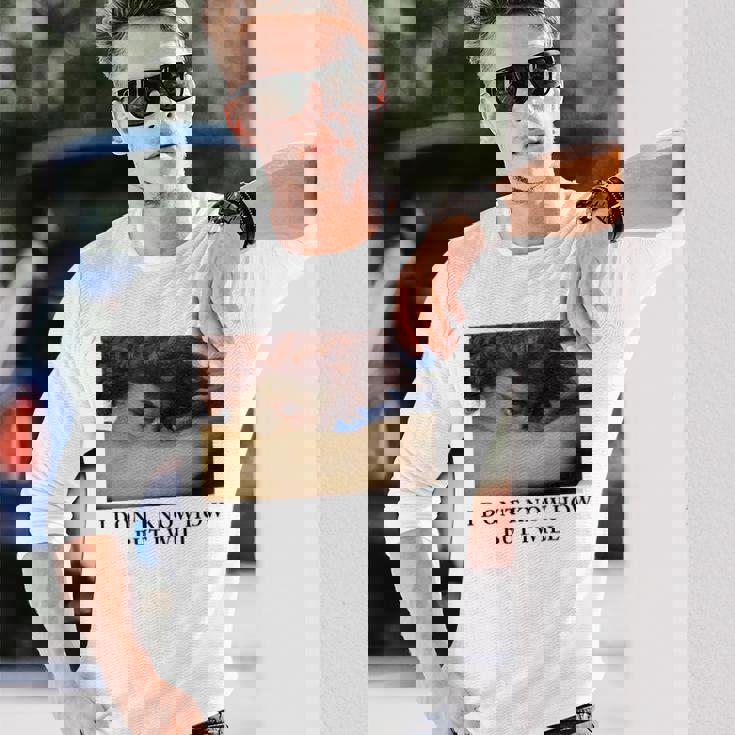 I Don't Know How But I Will – 堕天使 長袖Tシャツ 彼への贈り物