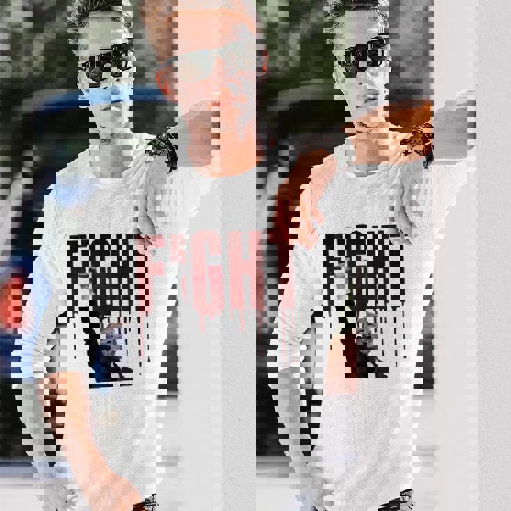 Donald Trump Fight 2024 Rally Bags And Moreupporting 長袖Tシャツ 彼への贈り物