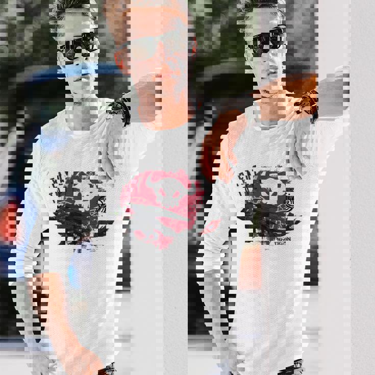 Dreamworks ヒックとドラゴン Toothless Ready To Fly 長袖Tシャツ 彼への贈り物