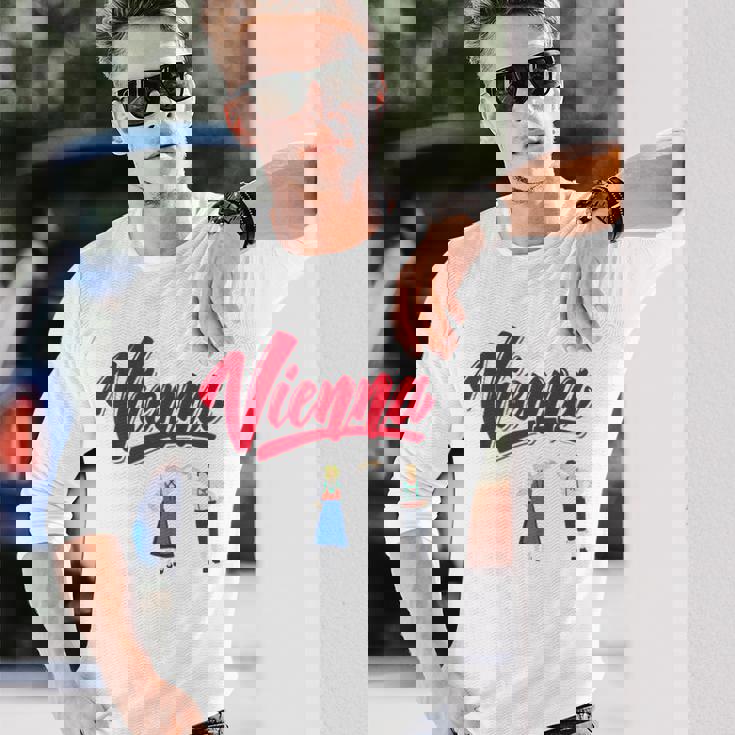 Elegance Ambiance ウィーン 長袖Tシャツ 彼への贈り物