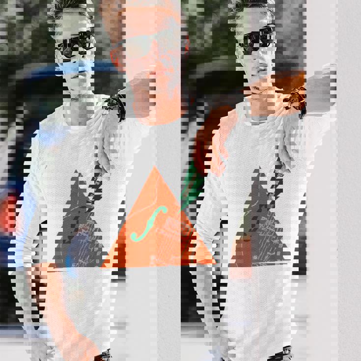 Fuji Rock 25 Triangle Amazon Limited Color Navy 長袖Tシャツ 彼への贈り物