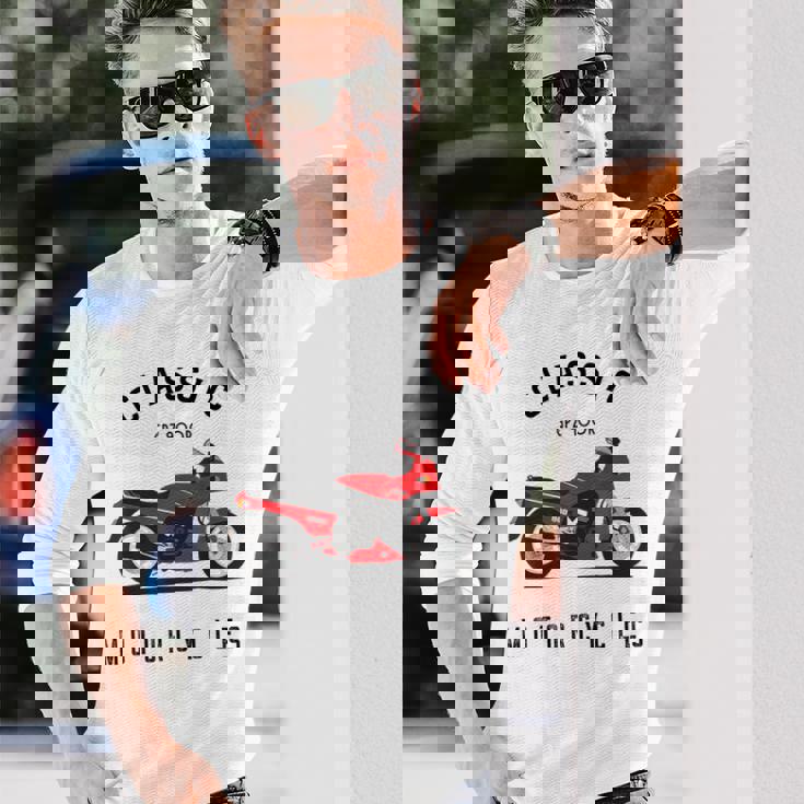 Gpz 900 R オートバイバイカー 長袖Tシャツ 彼への贈り物