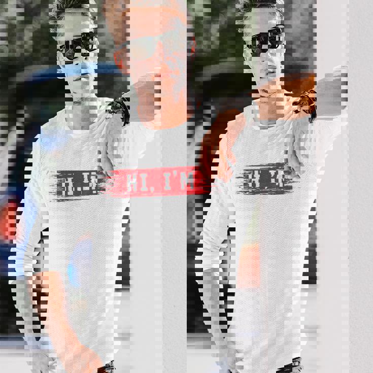 Hi I'm Tommy 名前 Tommy 長袖tシャツ 長袖Tシャツ 彼への贈り物