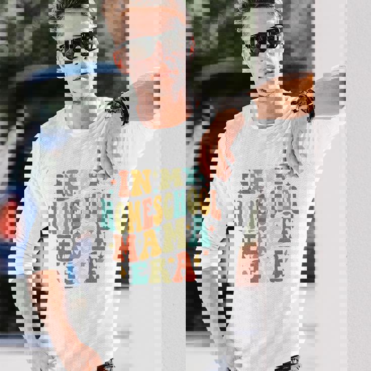 In My Homesschool ママ時代 おかしな新学期 ママ先生 長袖tシャツ 長袖Tシャツ 彼への贈り物