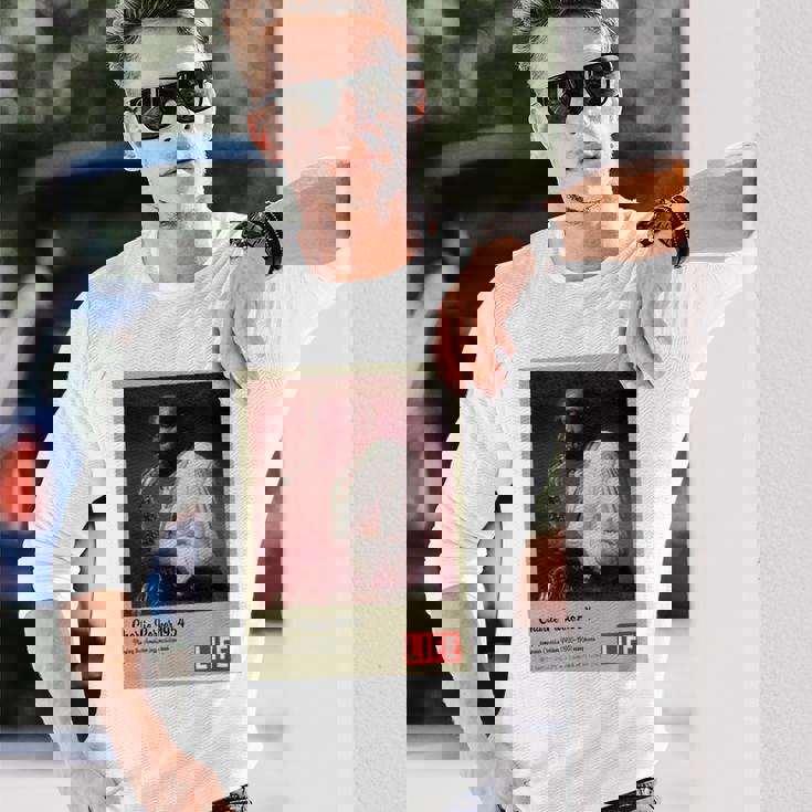 Life Picture Collection チャーリー パーカ ー ／ サックス（1） 長袖Tシャツ 彼への贈り物