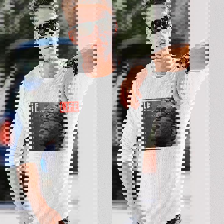 Life Picture Collection レイ チャールズ（1） 長袖Tシャツ 彼への贈り物