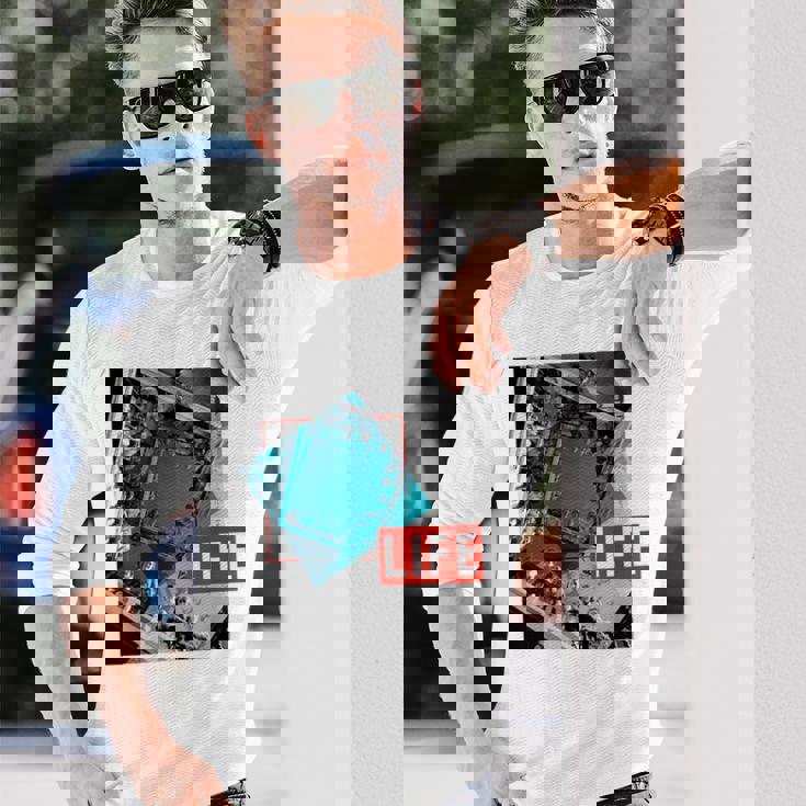 Life Picture Collection 看護学生 ／ ルーズベルト病院（1） 長袖Tシャツ 彼への贈り物