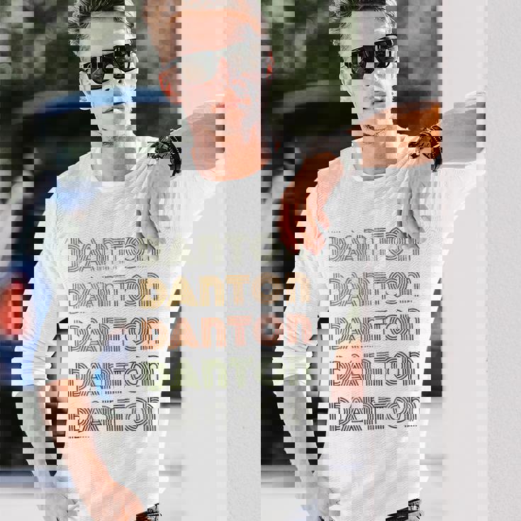 Love Heart Danton グランジ ビンテージスタイル ブラック ダントン 長袖tシャツ 長袖Tシャツ 彼への贈り物