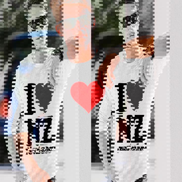 I Love Heart ニュージーランド Nz キウイマオリ文化 長袖Tシャツ 彼への贈り物
