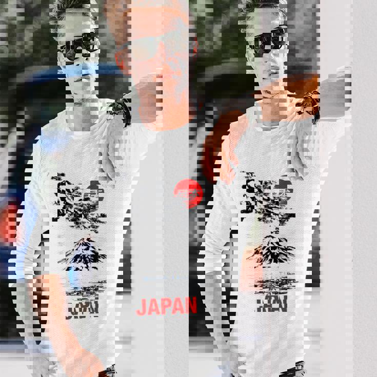 I Love Japan This Is Japan Culture Japan Fashion Graphic 長袖Tシャツ 彼への贈り物