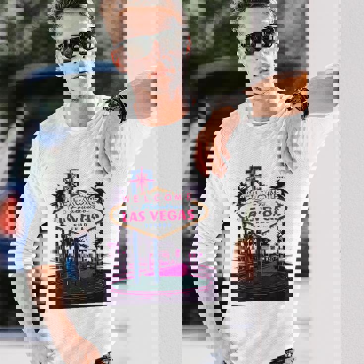 I Love Lasegas ネバダシティ ベガス お土産 ギフト ラスベガス 長袖Tシャツ 彼への贈り物