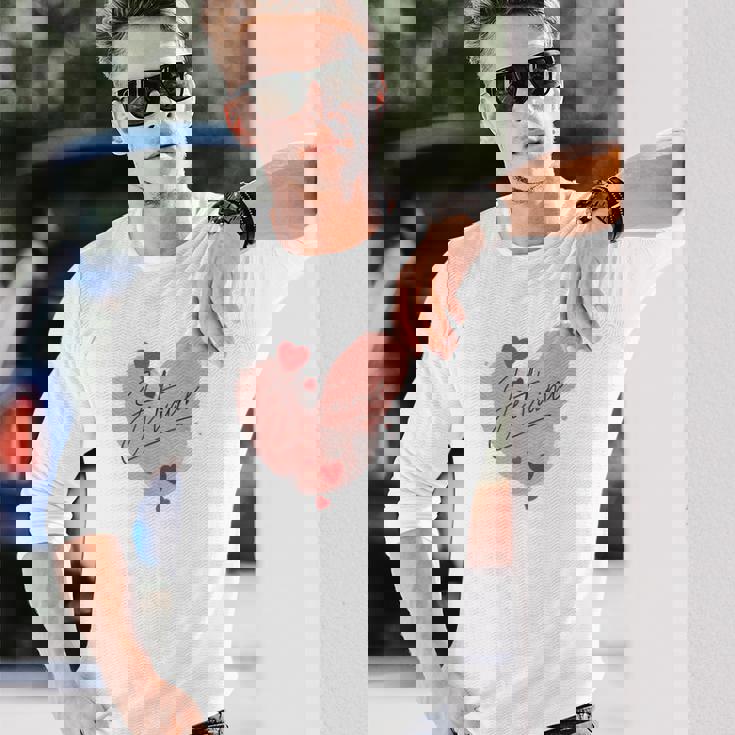 I Love You A Elegant Declaration Of Love I Love You 長袖Tシャツ 彼への贈り物