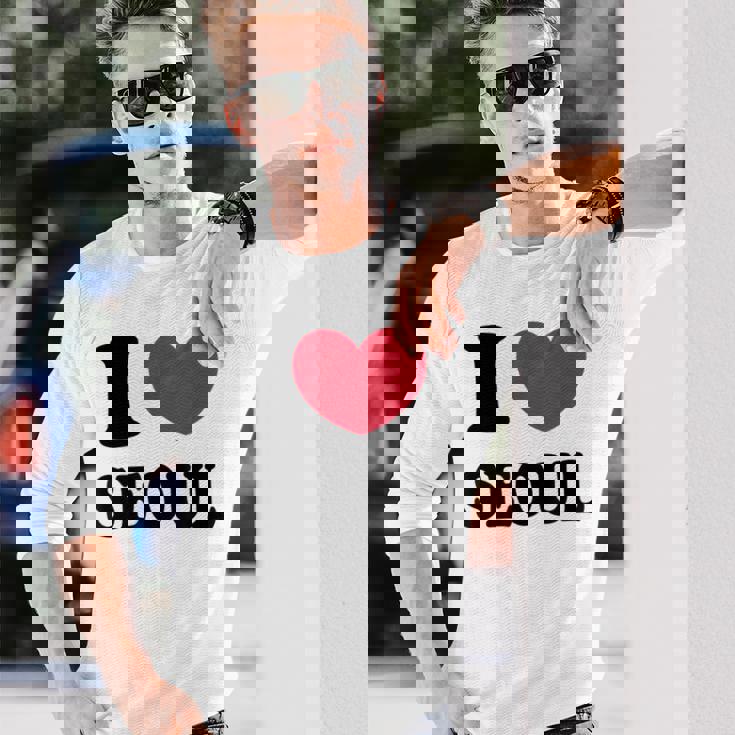 I Loveeoul アイ・ラブ・ソウル 長袖Tシャツ 彼への贈り物