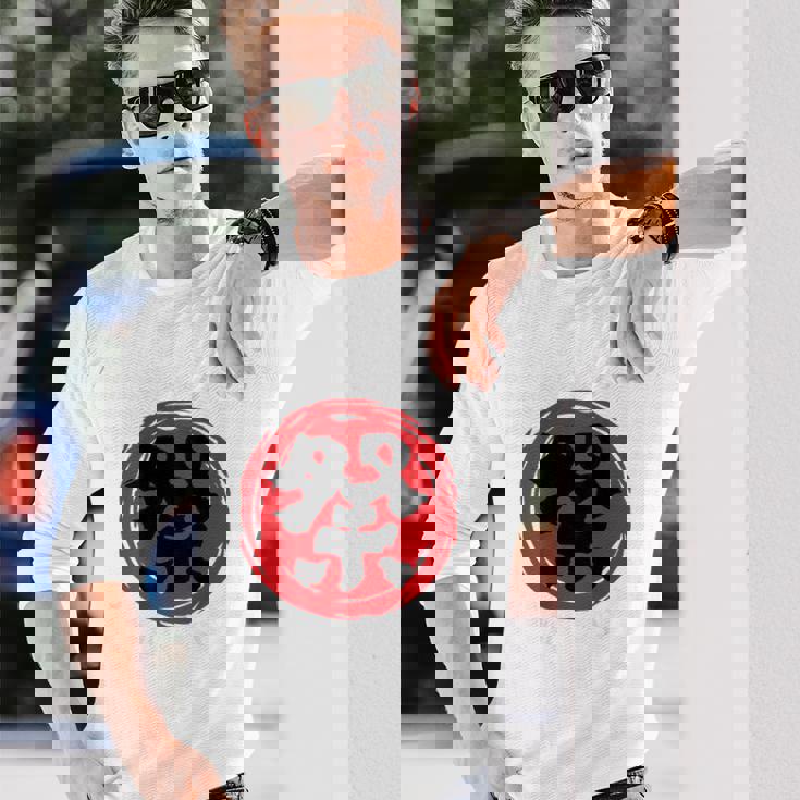 Matsuri 祭 日本の祭り バックプリント 東京 大阪 岸和田 京都 祇園 仙台 徳島 博多 青森 札幌 お土産 長袖Tシャツ 彼への贈り物