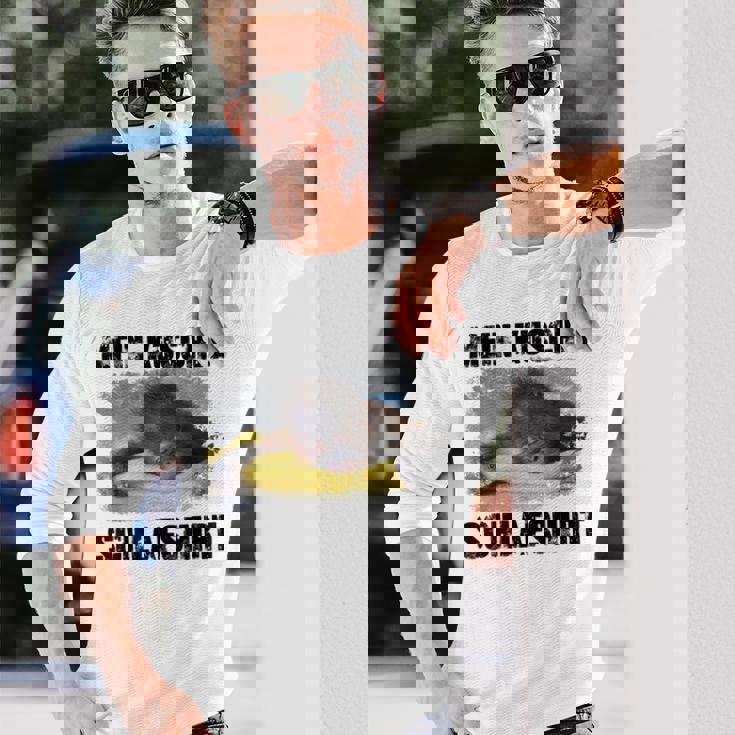 Mein Kuschel スリープシャツ モンキー ベビー オランウータン 長袖Tシャツ 彼への贈り物