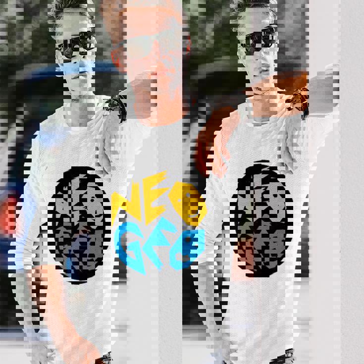 Neo Geo コンソールtシャツ レトロ 長袖Tシャツ 彼への贈り物