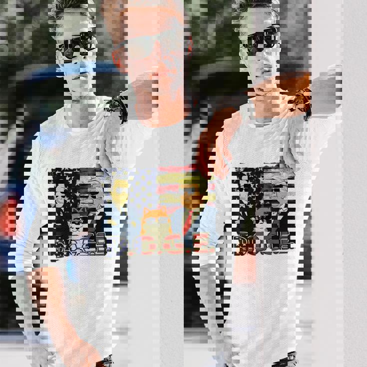 NewDoge DoGE 特殊部隊ダークdoge 長袖Tシャツ 彼への贈り物