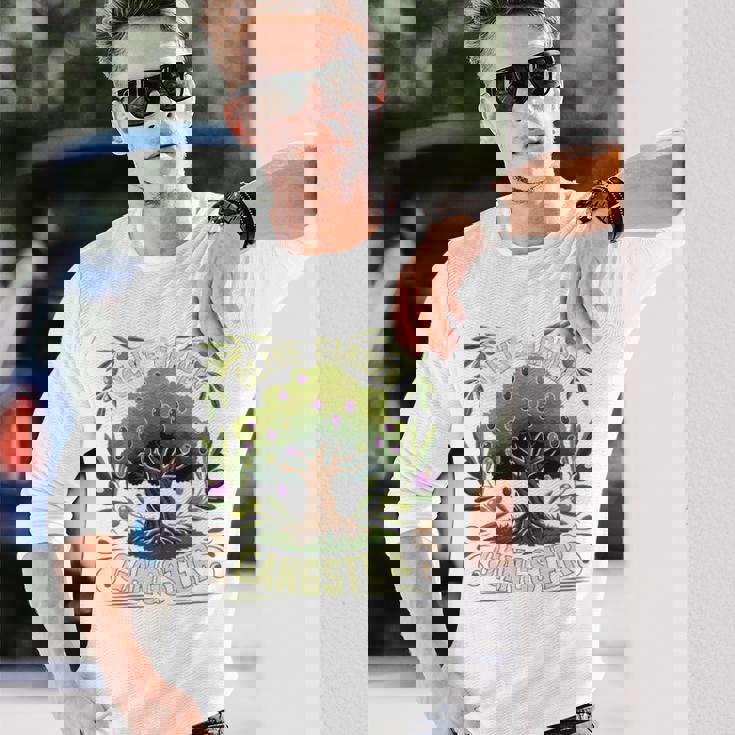 Olive Garden Gangster Olive Tree Graphic 長袖tシャツ 長袖Tシャツ 彼への贈り物