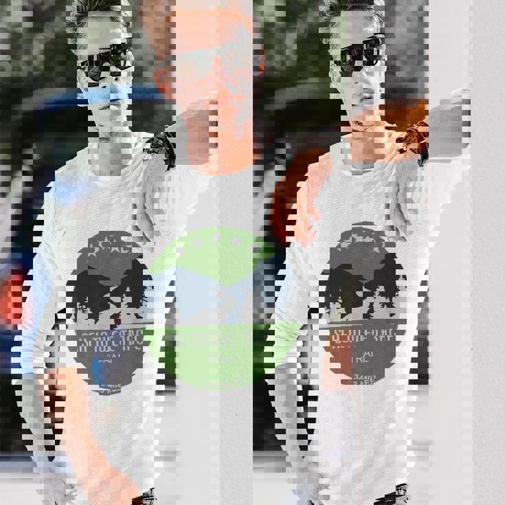 Sheltowee Trace Trail ケンタッキー州テネシー州 長袖Tシャツ 彼への贈り物