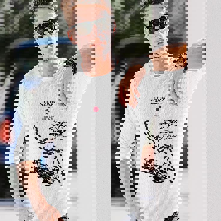 Sim Racing Esport 鈴鹿ゲーミングレーサー 長袖Tシャツ 彼への贈り物