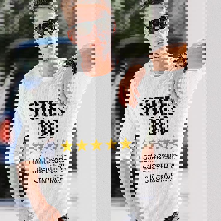 Sports Dad Loud In Thetands MVP 引用 長袖Tシャツ 彼への贈り物