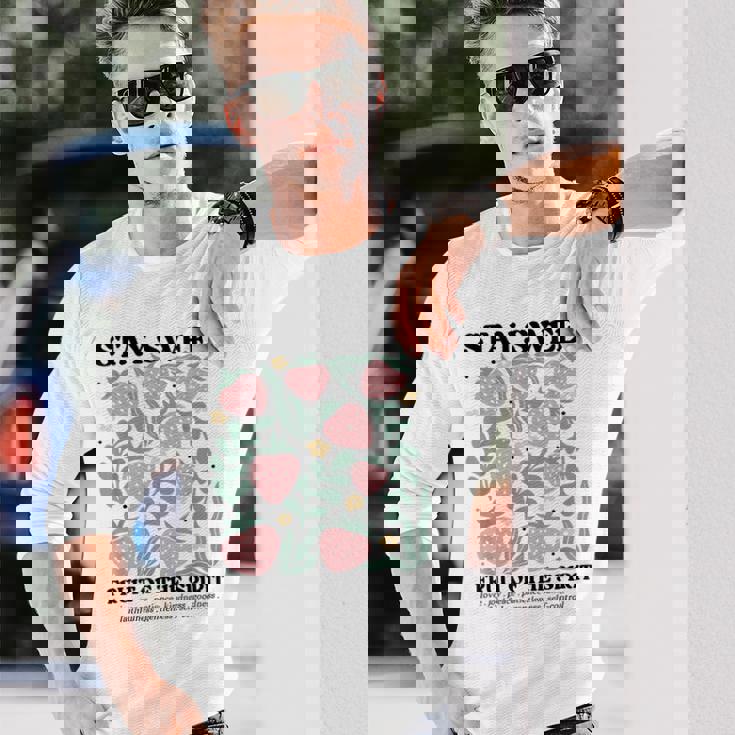 Stayweet Fruit Of Thepirit ストロベリー イエス 長袖Tシャツ 彼への贈り物