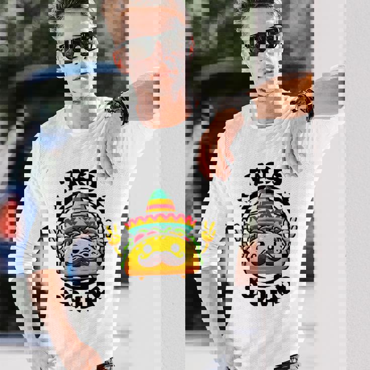 Tacoquad 面白いメキシカンタコス火曜日 タコスバウトチーム タコス 長袖Tシャツ 彼への贈り物