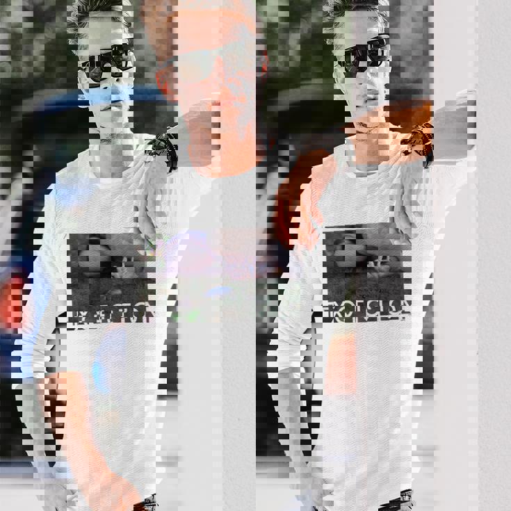 Txq Fiction 白tシャツ（半袖）背面 長袖Tシャツ 彼への贈り物