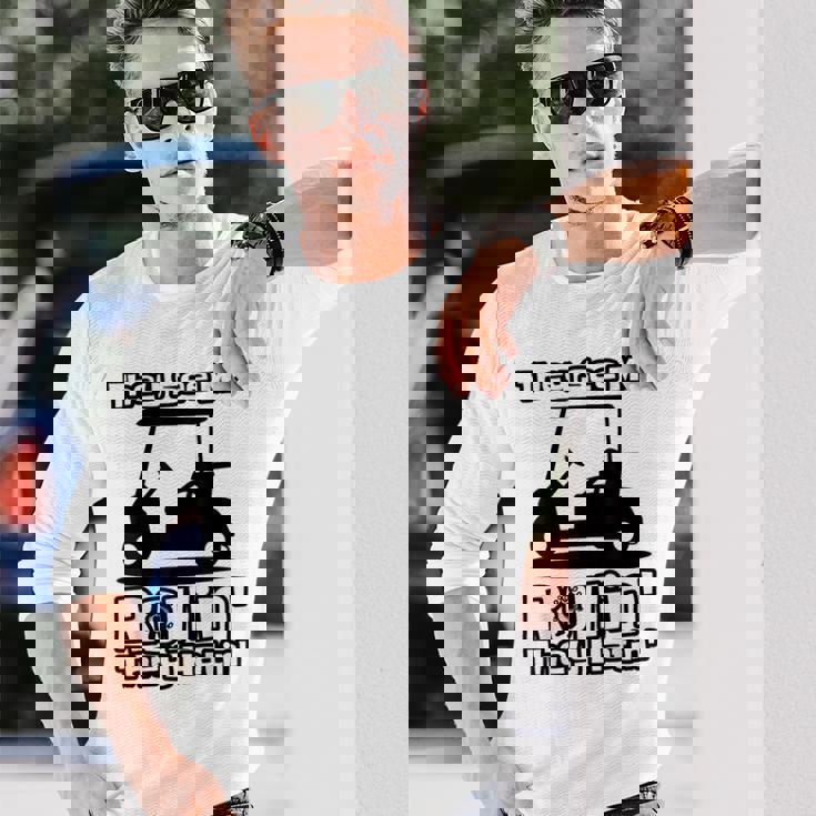 Theyee Me Rollin' They Hatin' & Golf Cart 長袖Tシャツ 彼への贈り物