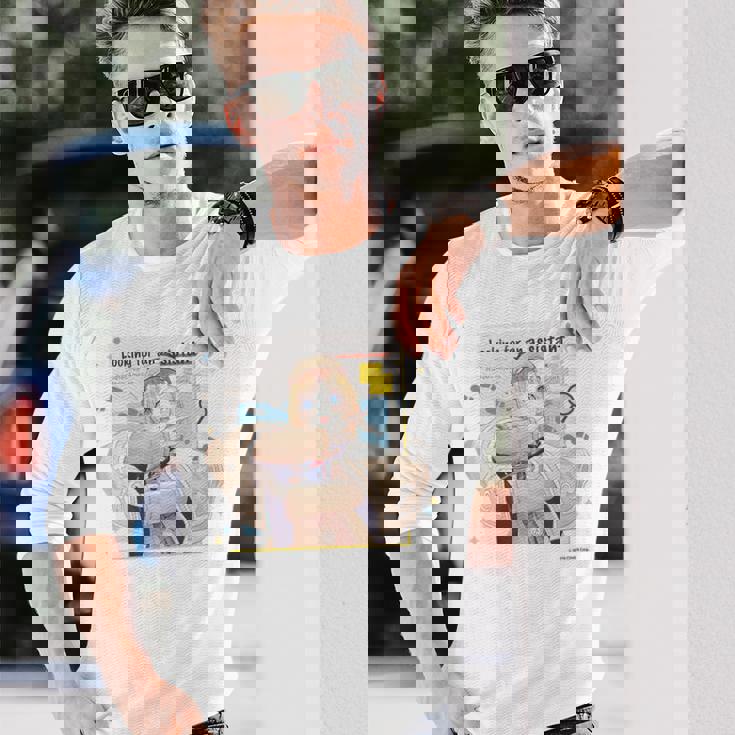 【ワトソン・アメリア】ホロぐら名場面 長袖Tシャツ 彼への贈り物