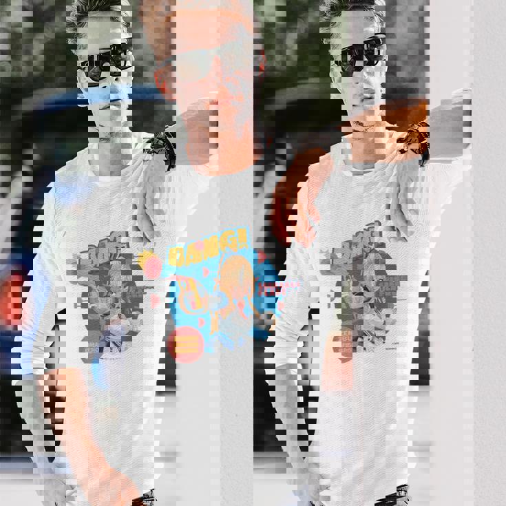 【不知火フレア】ホロぐら名場面 長袖Tシャツ 彼への贈り物