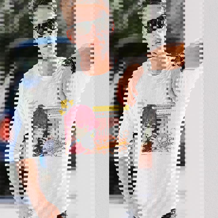 【宝鐘マリン】ホロぐら名場面 長袖Tシャツ 彼への贈り物