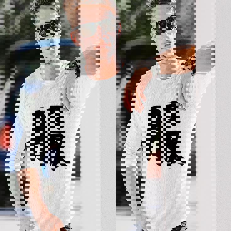 【服】面白い 漢字 一文字 ネタ ウケ狙い 笑える おもしろ ユーモア お笑い 文字入り ジョーク 長袖Tシャツ 彼への贈り物