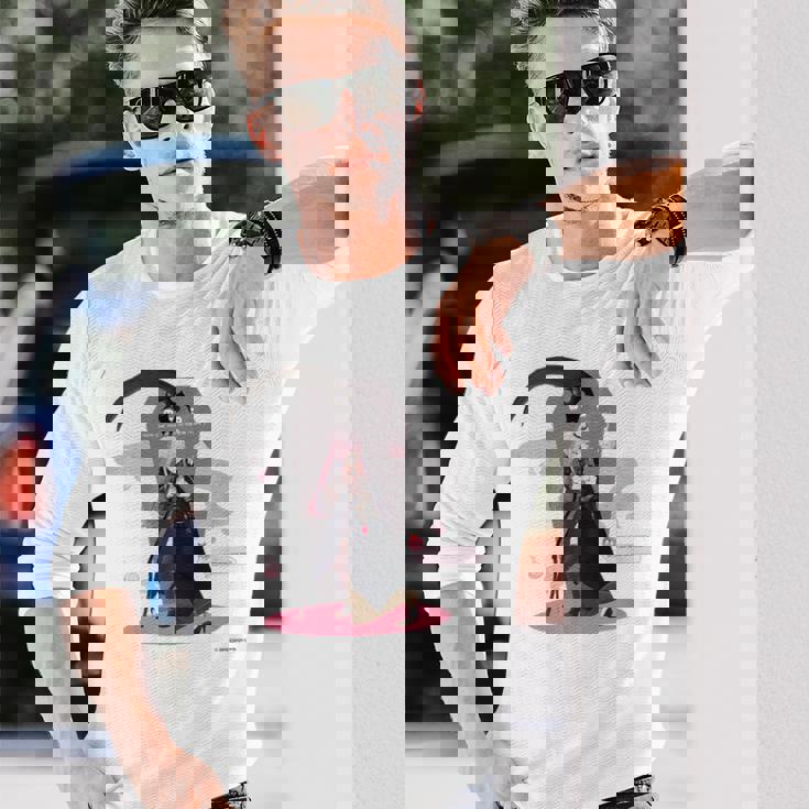 【森カリオペ】ホロぐら名場面 長袖Tシャツ 彼への贈り物