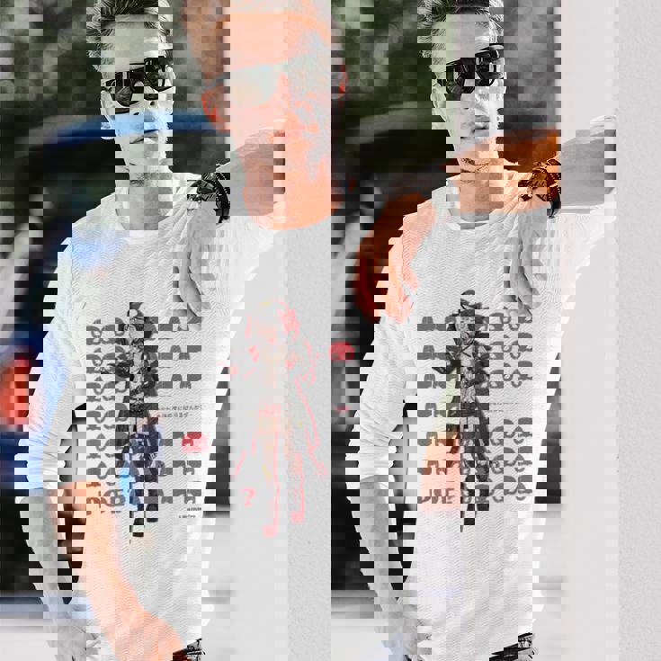 【沙花叉クロヱ】ホロぐら名場面 長袖Tシャツ 彼への贈り物