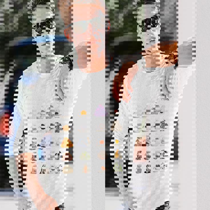 おにぎり 種類 面白いtシャツ おもしろ 食べ物 文字入り メンズ 面白い 服 ネタ グッズ 文字tシャツ プレゼント 長袖tシャツ 長袖Tシャツ 彼への贈り物