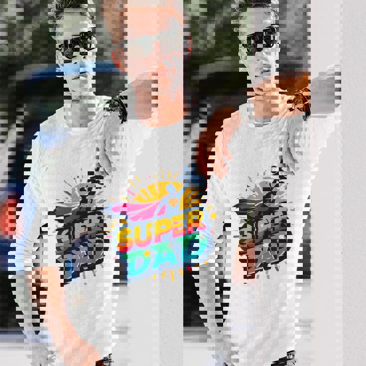 お父さんへの誕生日プレゼント -Uper Dad メンズ 長袖Tシャツ 彼への贈り物