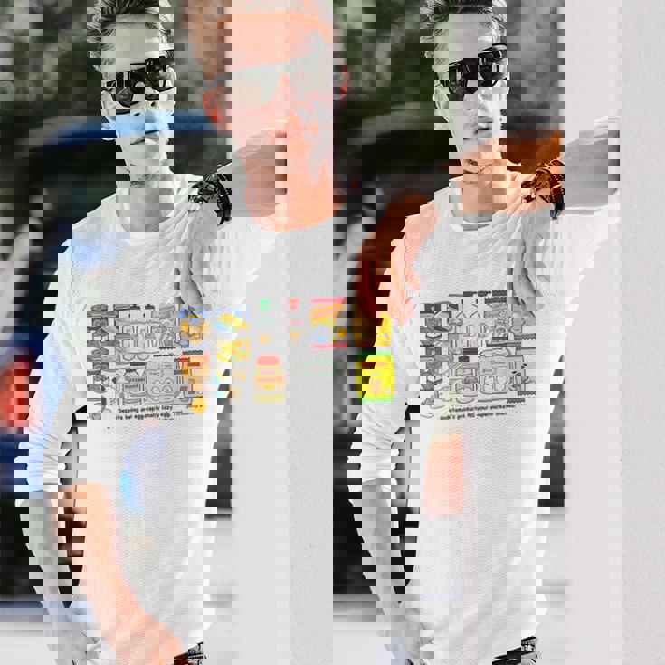 ぐでたま Supermarket 長袖Tシャツ 彼への贈り物