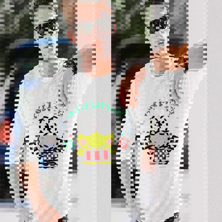 けろけろけろっぴ はたあげ ライトカラー 長袖Tシャツ 彼への贈り物