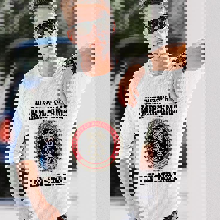 アメリカサモア大学ロースクール。 長袖Tシャツ 彼への贈り物