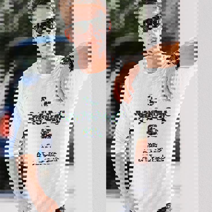 アートと音楽がまだ揺るがしていた1960年代のサイケデリックな60年代 長袖Tシャツ 彼への贈り物