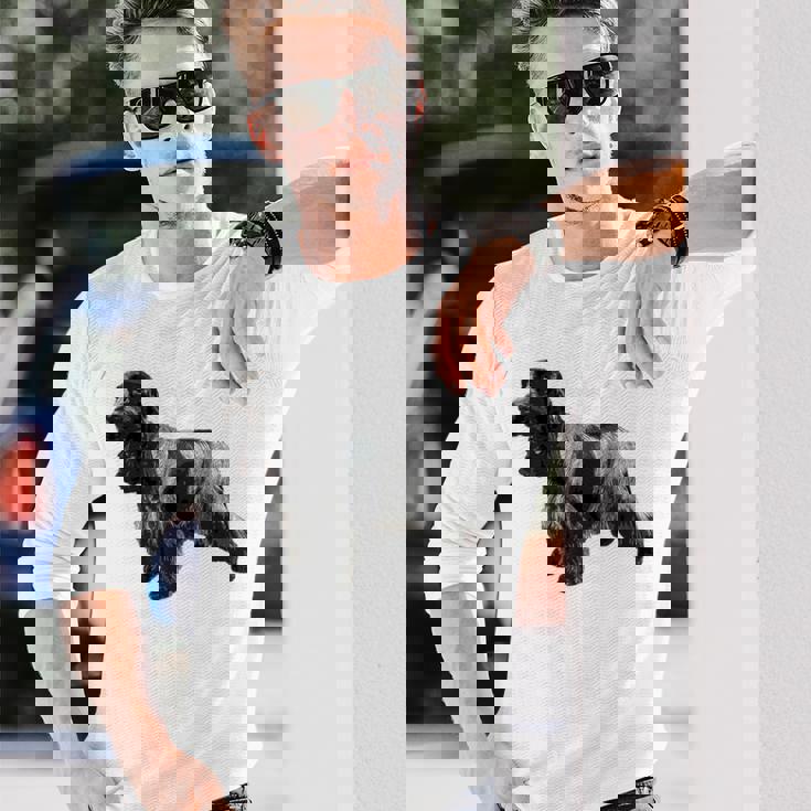 イングリッシュ・コッカー・スパニエル・ブルー・ローン 長袖Tシャツ 彼への贈り物