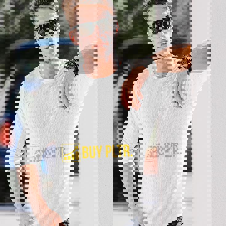 イートスリープインベストベスト Pltr購入パランティア投資。 長袖tシャツ 長袖Tシャツ 彼への贈り物