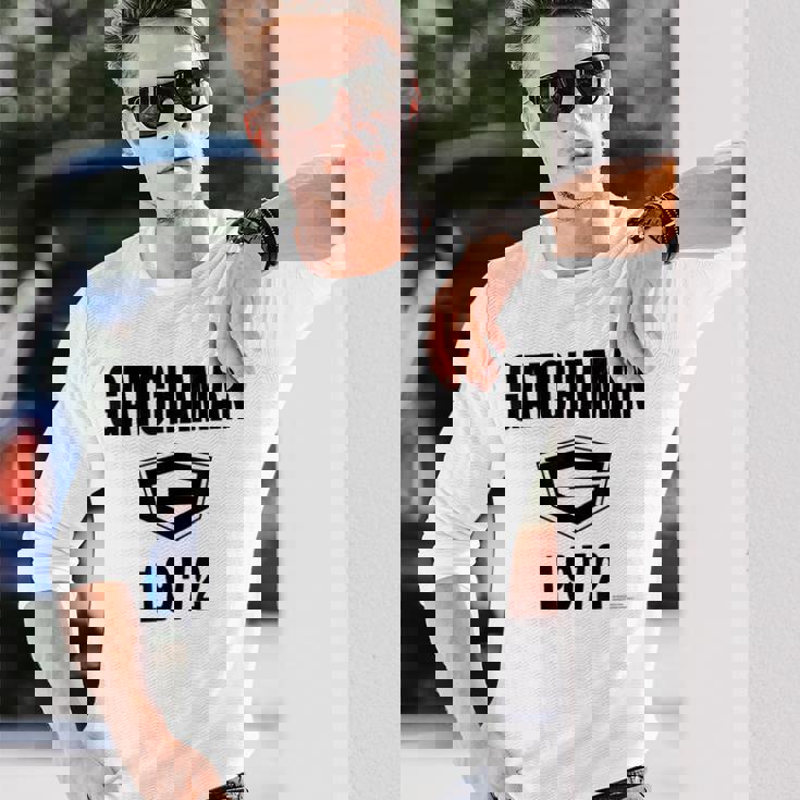 ガッチャマン カレッジデザイン 長袖Tシャツ 彼への贈り物