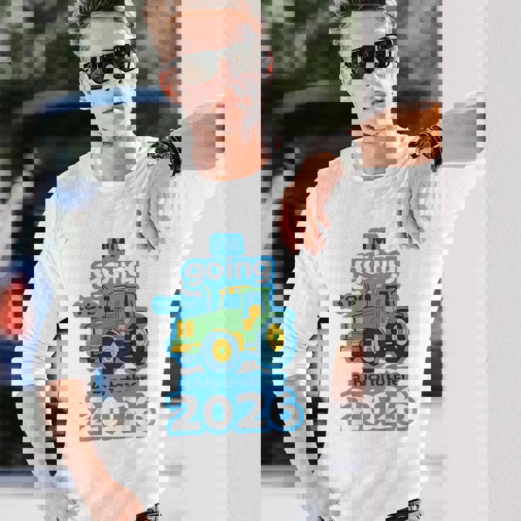 キッズ 2026年にお兄ちゃんになるよ 長袖Tシャツ 彼への贈り物