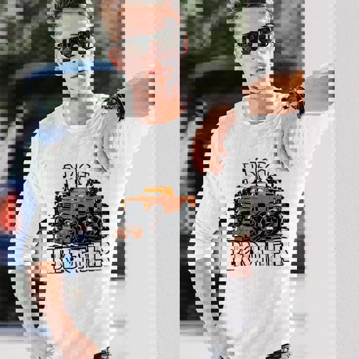 キッズ Big BrotherAnnouncement For Toddlers & Boys 長袖Tシャツ 彼への贈り物