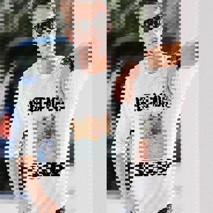 キュートなケアンテリア、睡眠用パジャマ、ナイトガウン。 長袖Tシャツ 彼への贈り物