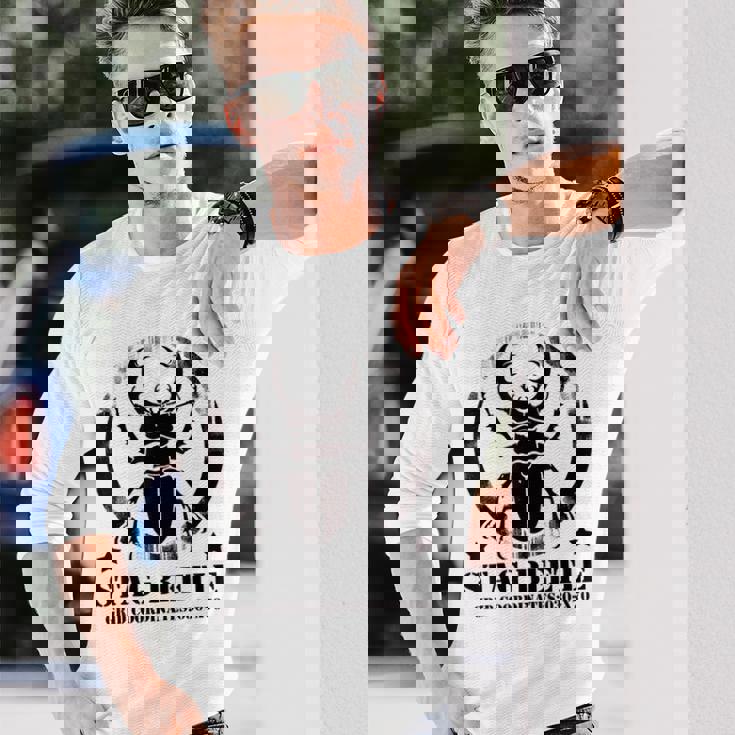 クワガタムシ昆虫コレクターデザイン 長袖Tシャツ 彼への贈り物